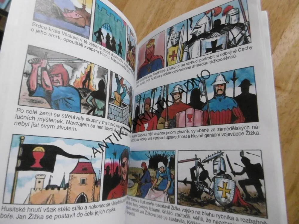 ČESKÉ BÁJE A POVĚSTI, DUŠAN HEŘMAN, MILOŠ BÁRTA, KOMIKS, 2003