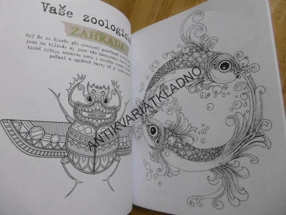 SPECIÁL KREATIV, OMALOVÁNKY PRO DOSPĚLÉ, 100 STRAN, **an