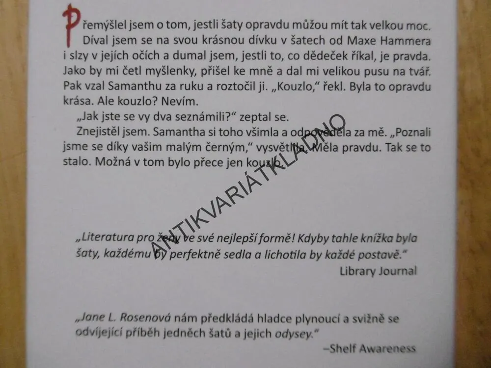 MALÉ ČERNÉ A DEVĚT ŽEN, JANE L. ROSENOVÁ, **an