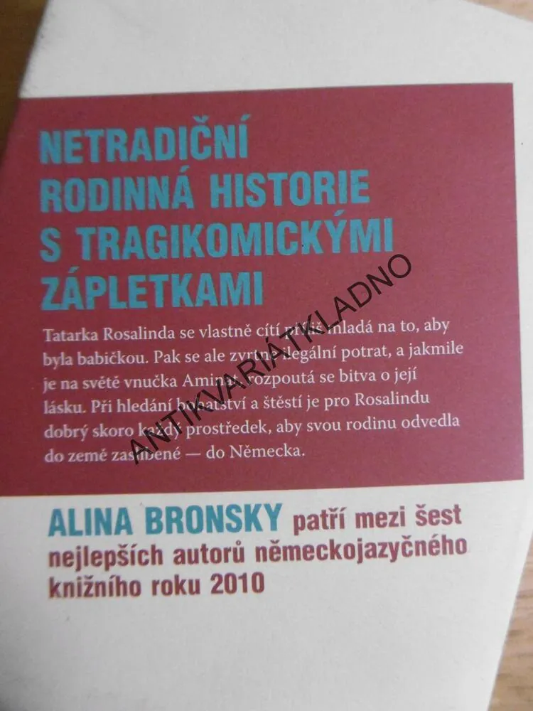 NEJOSTŘEJŠÍ POKRMY TATARSKÉ KUCHYNĚ, ALINA BRONSKY, **an