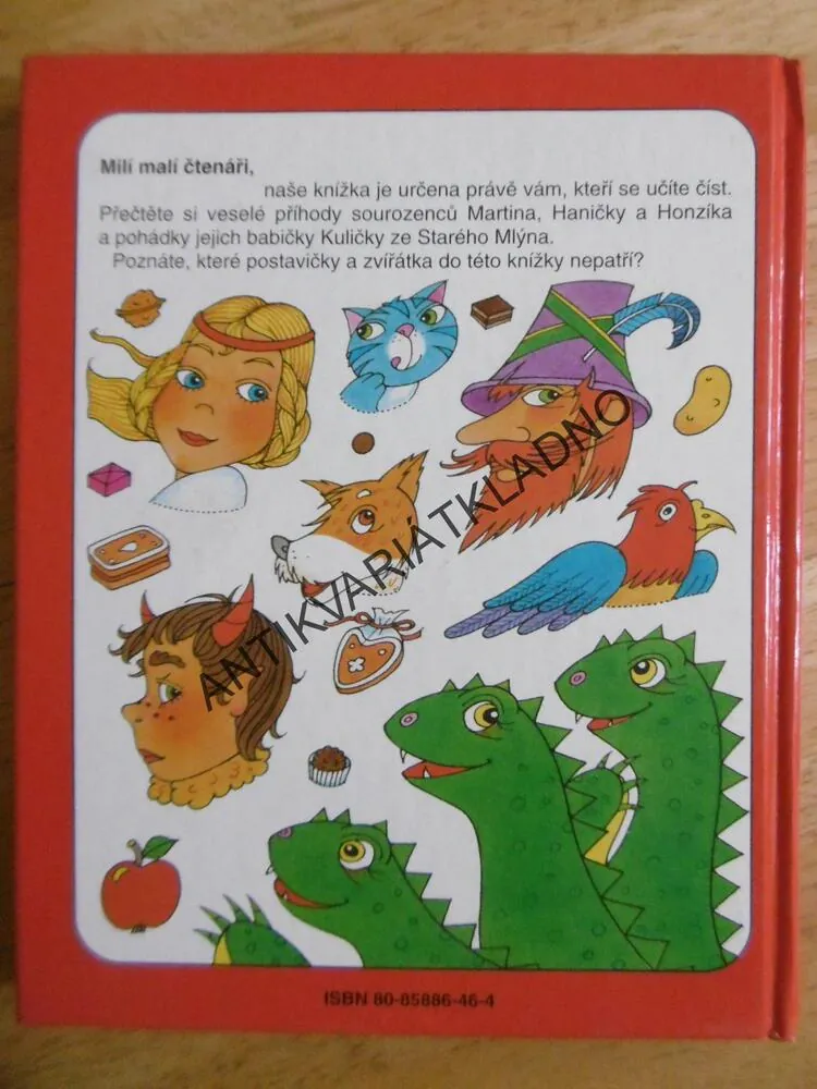 ČERT BARBORKA, POHÁDKY BABIČKY KULIČKY, VLASTA ŠVEJDOVÁ, **an