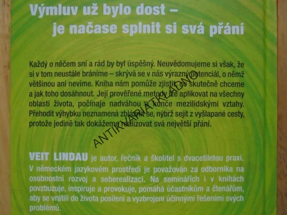 PŘEHOĎ VÝHYBKU A SPLŇ SI SVÁ PŘÁNÍ,LINDAU VEIT