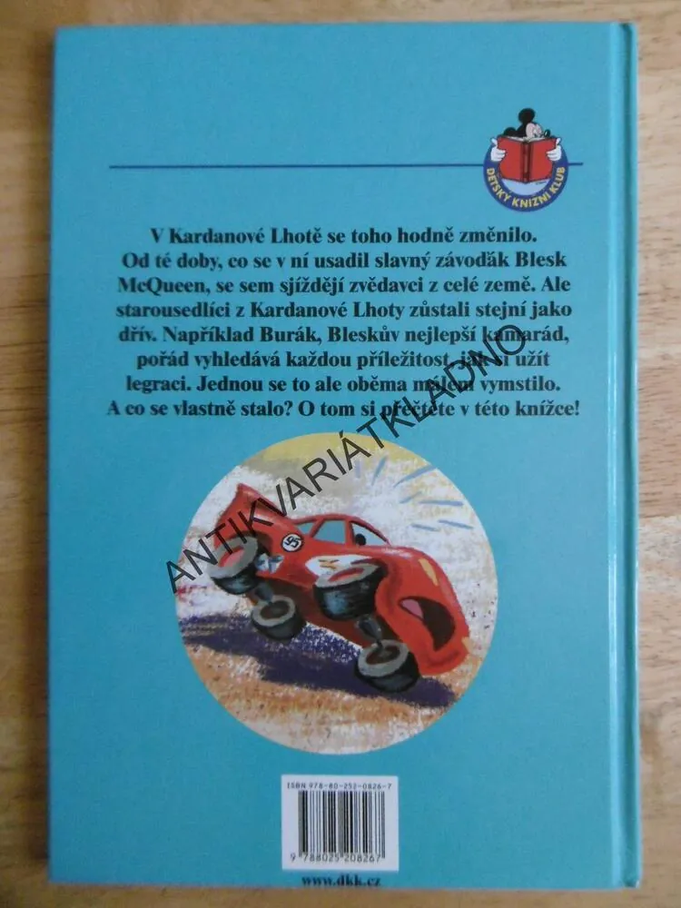 POZOR NA BURÁKA! AUTA, WALT DISNEY PIXAR, **an
