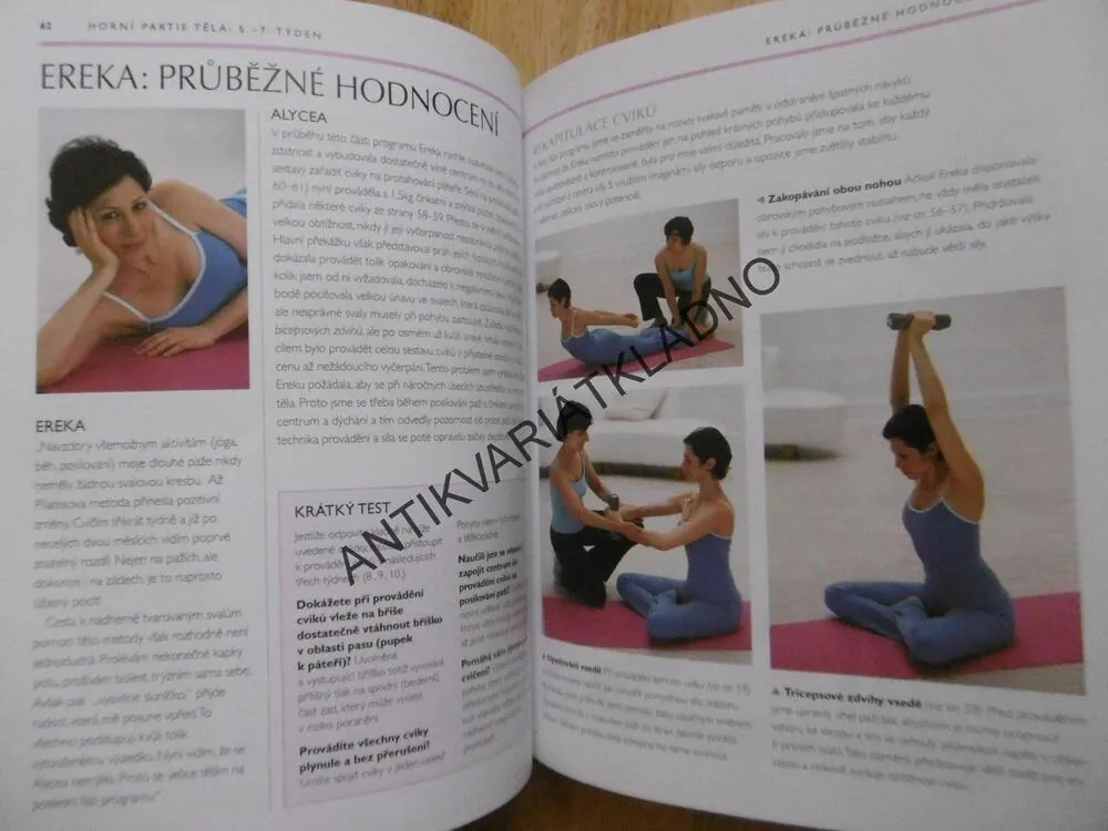 PILATES, SPRÁVNÁ VOLBA, SPORT,CVIČENÍ, ALYCEA UNGAROVÁ, **an