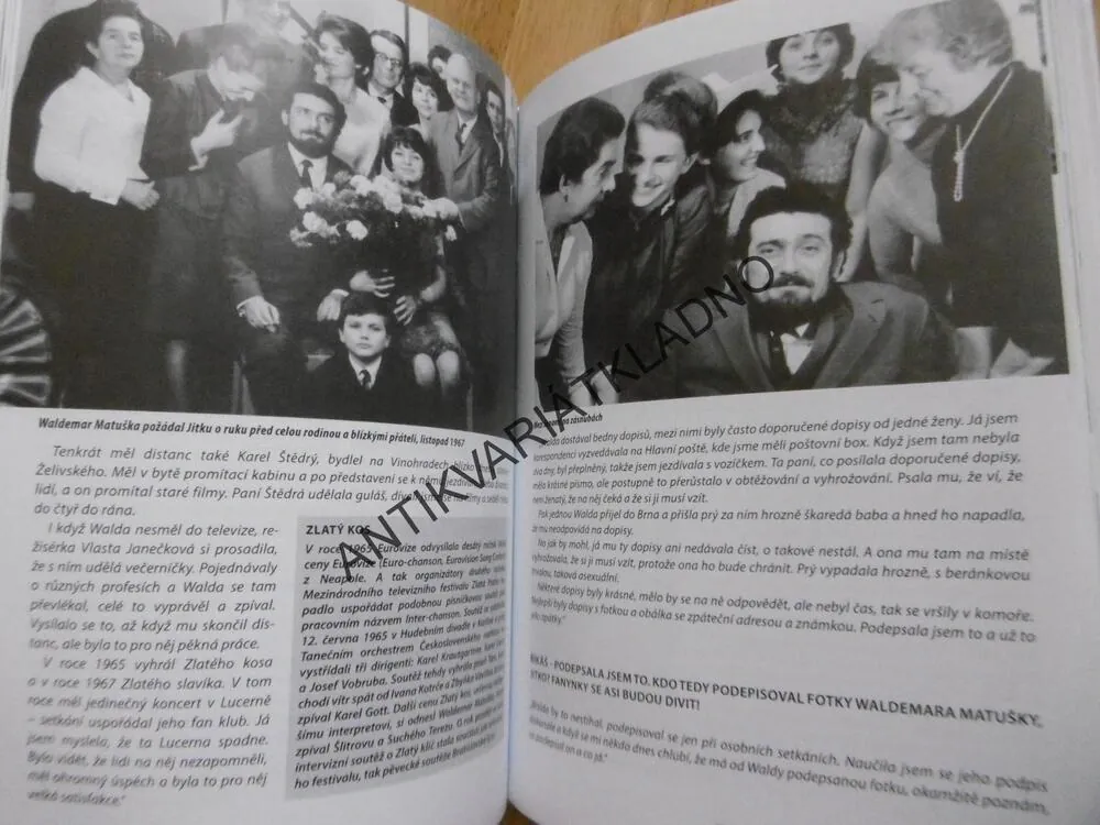 UJEL MI VLAK, JITKA ZELENOHORSKÁ, JINDRA SVITÁKOVÁ, **an