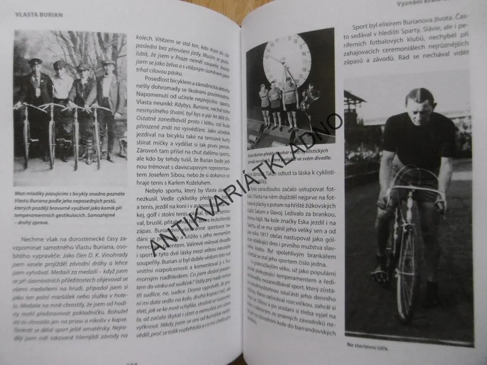 100+1 OSOBNOSTÍ A BICYKL, IVO HRUBÍŠEK, **an
