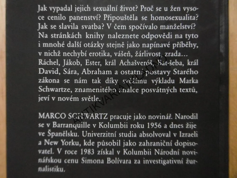 LÁSKA V BIBLI, MARCI SCHWARTZ,  **an