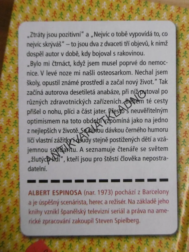 ŽLUTÝ SVĚT, ALBERT ESPINOSA,**an