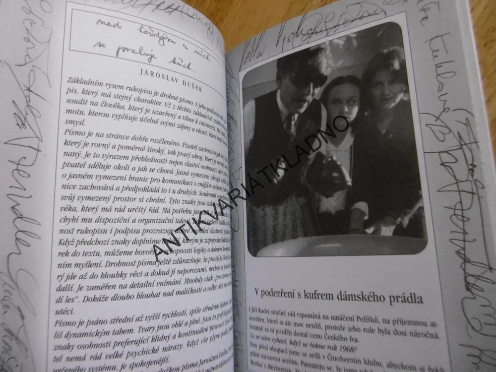 GRAFOLOGIE, CESTA Z PELÍŠKŮ DO PEKLA, DOBIÁŠOVÁ, PŠENICOVÁ, **an