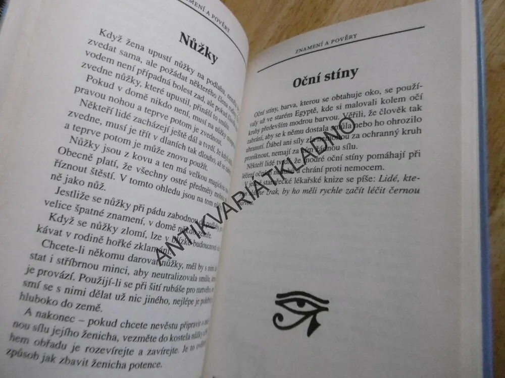 ZNAMENÍ A POVĚRY, SARA ZED, **an