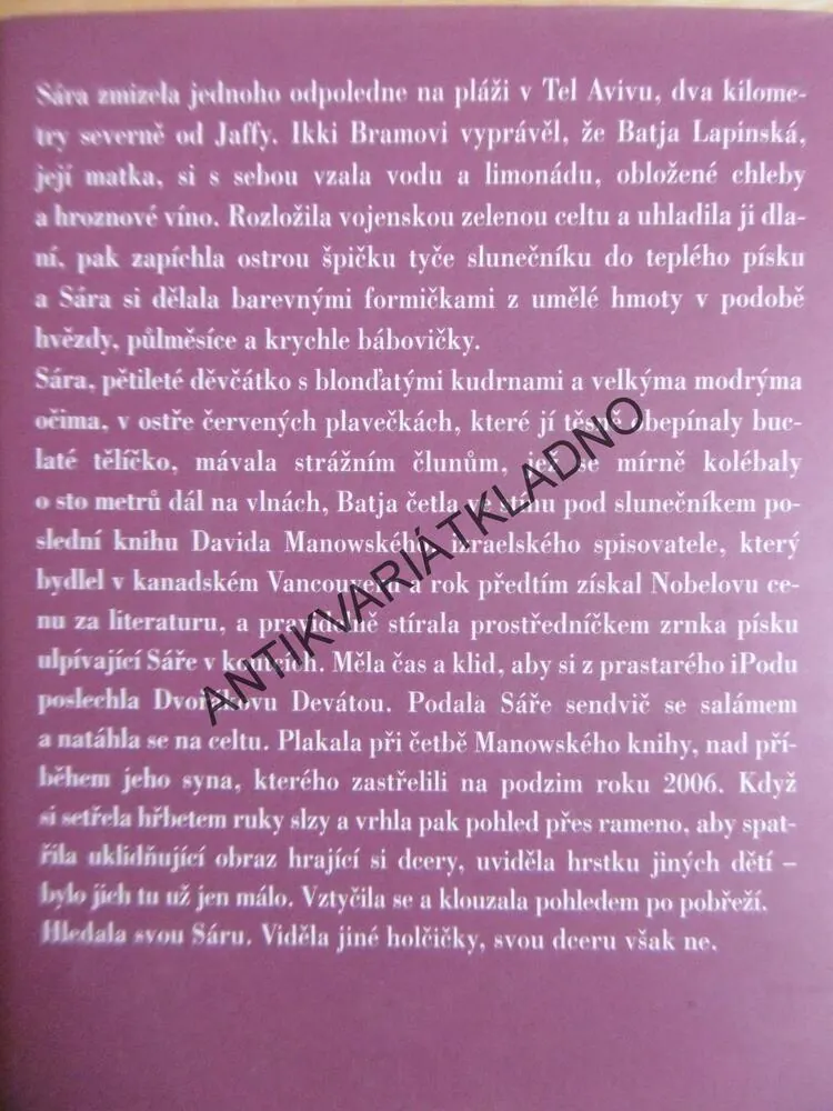 PRÁVO NA NÁVRAT, LEON DE WINTER, **an