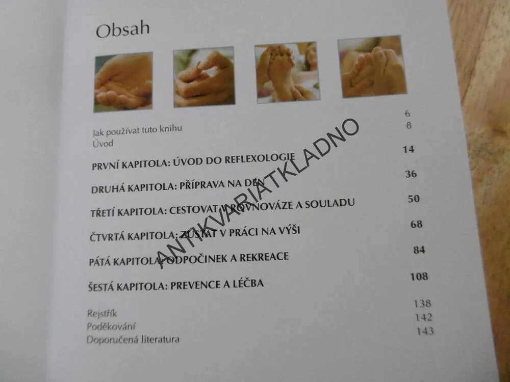 REFLEXOLOGIE, PRAKTICKÝ OBRAZOVÝ PRŮVODCE, **an