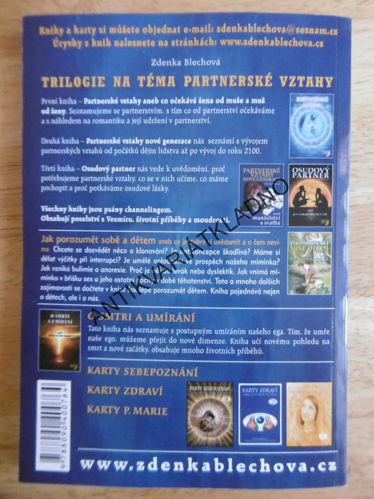 PARTNERSKÉ VZTAHY, ZDENKA BLECHOVÁ, **an