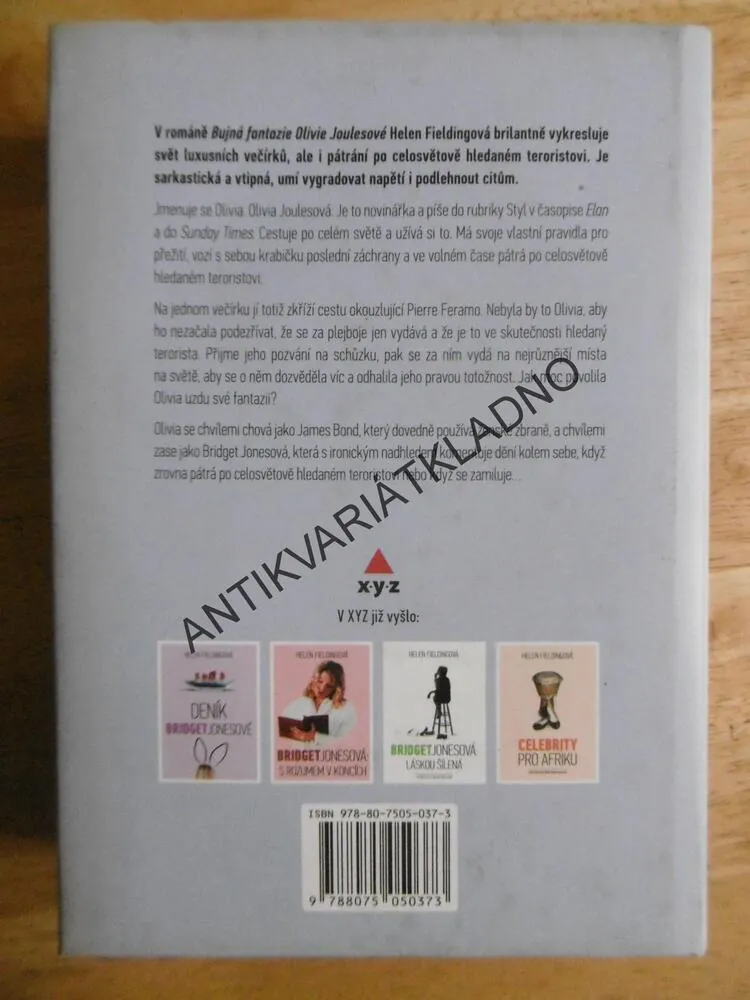 BUJNÁ FANTAZIE OLIVIE JOULESOVÉ, HELEN FIELDINGOVÁ, **an