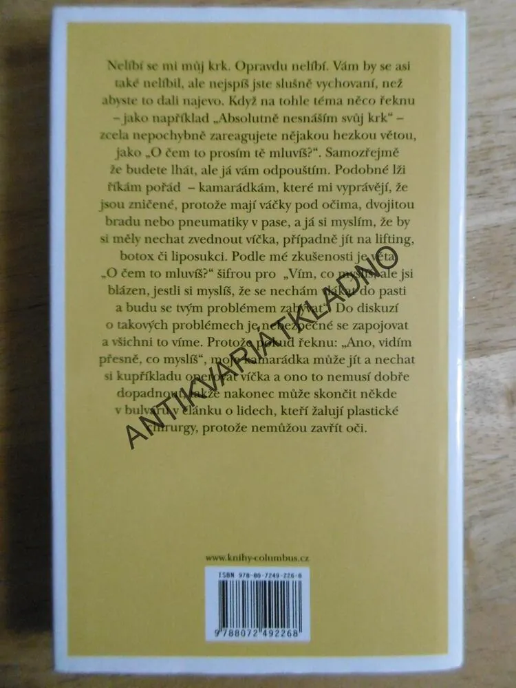 NESNÁŠÍM SVŮJ KRK, NORA EPHRON, **an