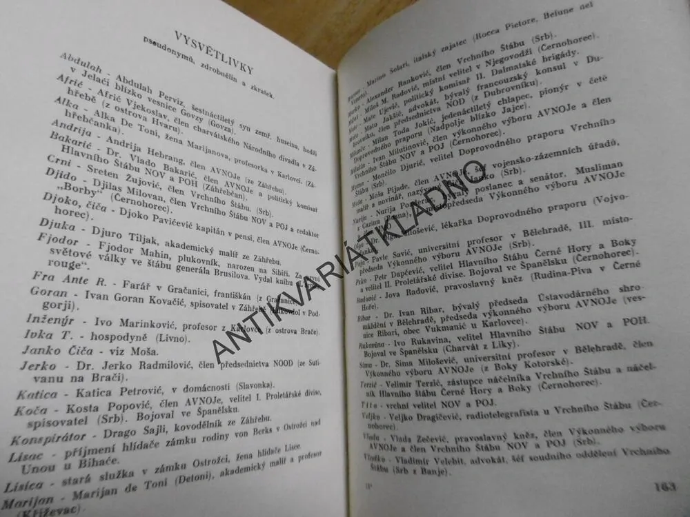 S PARTYZÁNY, V. NAZOR, 1947, **an