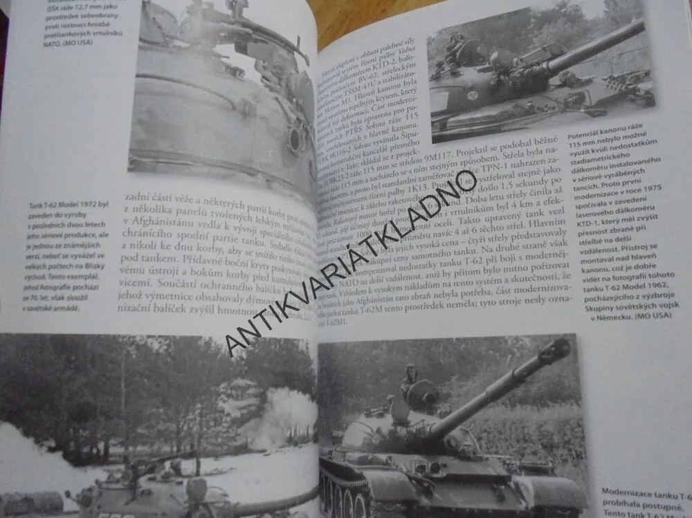 VÁLEČNÁ TECHNIKA-HLAVNÍ BOJOVÝ TANK T-62,1965-2005, ZALOGA