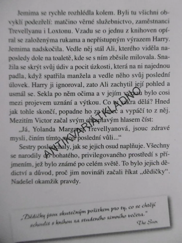 DĚDIČKY, LULU TAYLOROVÁ, **an