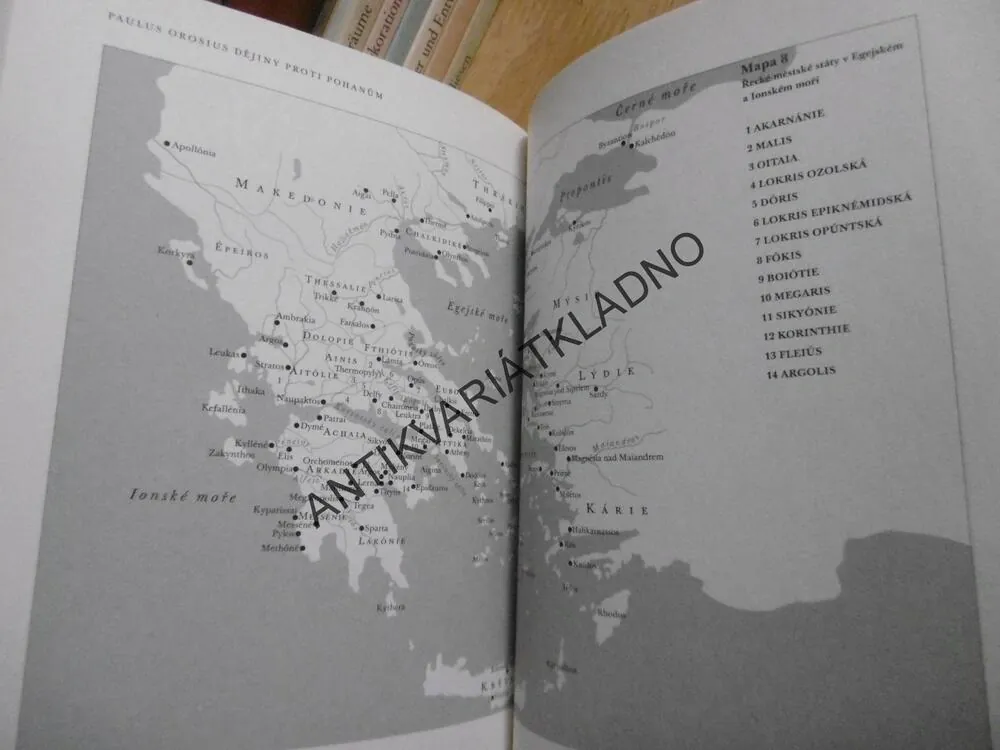 PAULUS OROSIUS, DĚJINY PROTI POHANŮM, BOHUMILA MOUCHOVÁ, **an