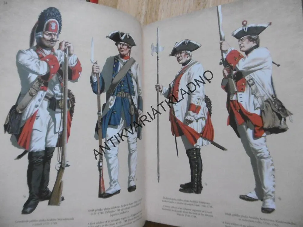 STEJNOKROJE VOJÁKŮ SLOUŽÍCÍCH V HABSBURSKÉ ARMÁDĚ 1618-1918, GUSTAV BEZDĚKOVSKÝ, **an