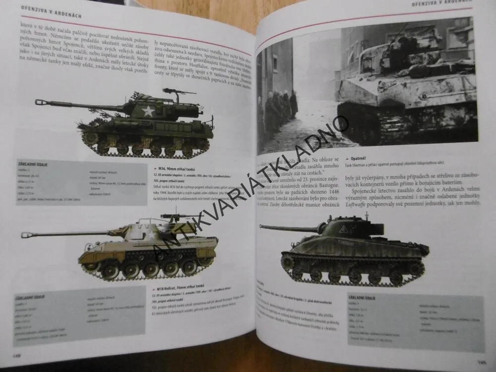 TANKY ZÁPADNÍCH SPOJENCŮ 1939-1945, **an