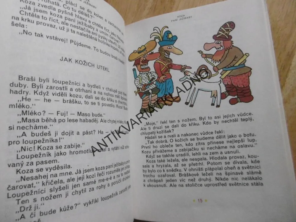 KOZA PANÍ JEŽIBABY A JINÉ POHÁDKOVÉ PŘÍBĚHY, ALOIS MIKULKA, **an