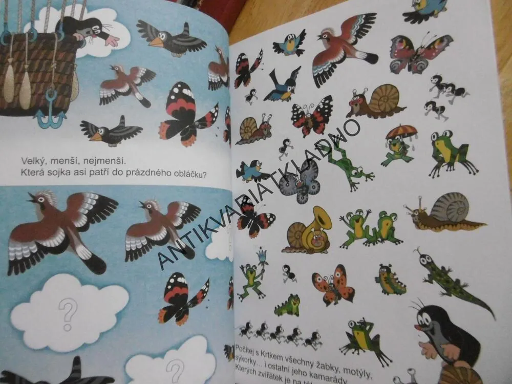 KRTKOVY VESELÉ HRÁTKY, KRTEK,ZDENĚK MILER, **an