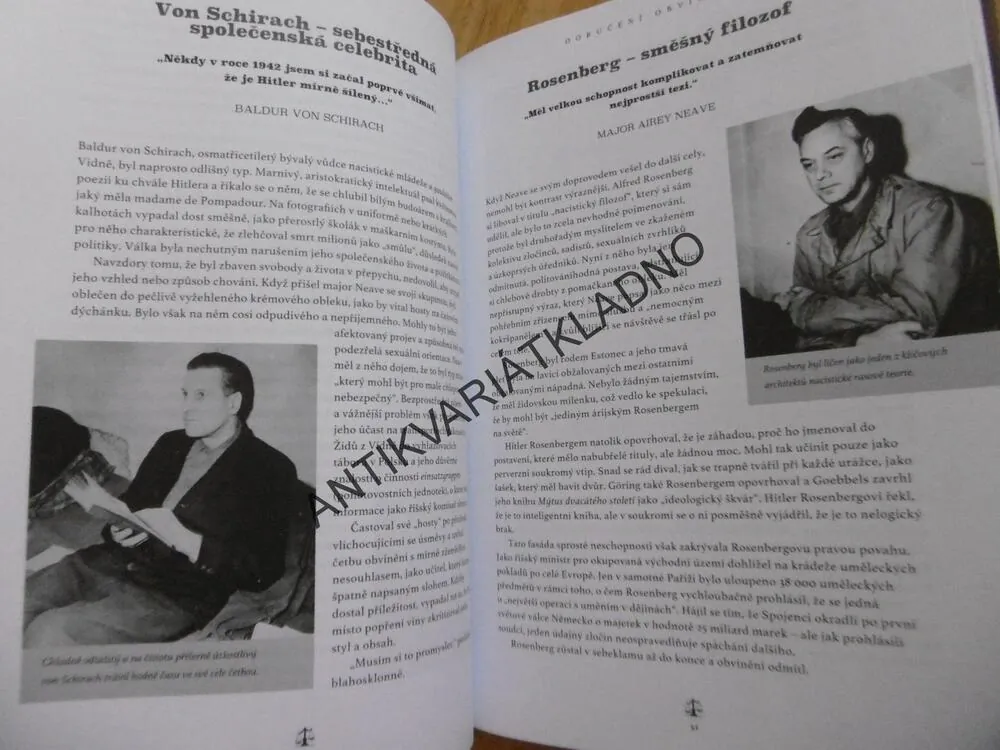 NORIMBERSKÉ PROCESY, NACISTÉ A JEJICH ZLOČINY PROTI LIDSKOSTI, PAUL ROLAND, **an
