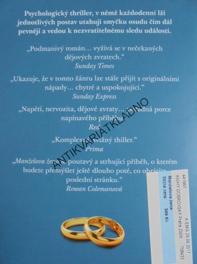 MANŽELOVA ŽENA, JANE CORRYOVÁ, **an