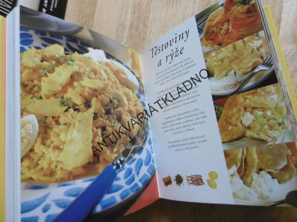 RYBY A PLODY MOŘE, ŠPALÍČEK RECEPTŮ,**an