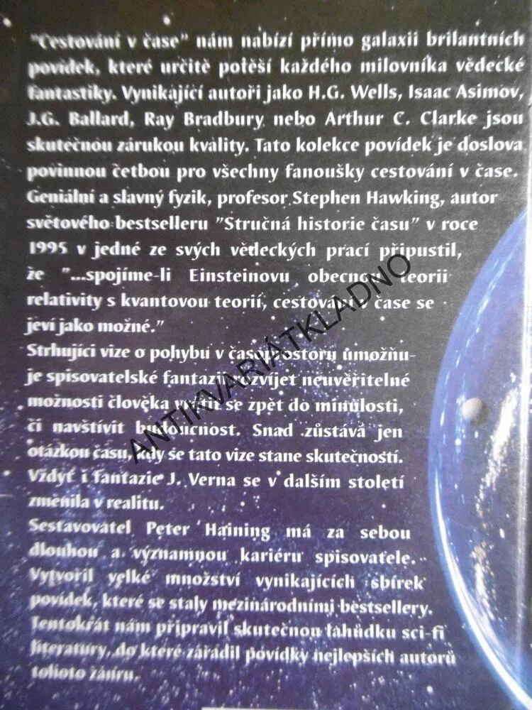 CESTOVÁNÍ V ČASE, ARTHUR C.CLARKE, RAY BRADBURY, R.A. HEINLEIN, AJ., **an