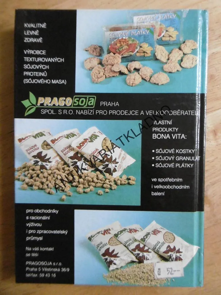 SÓJOVÉ MENU, ZUZANA PLETKOVÁ, **an