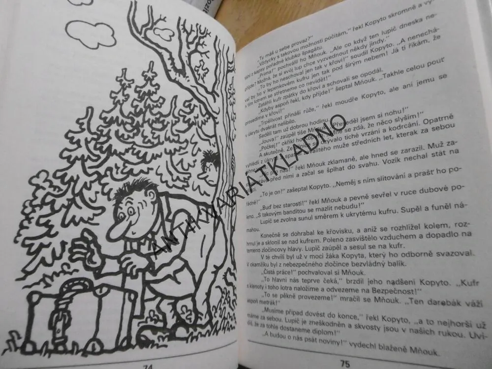 NEUVĚŘITELNÉ PŘÍHODY ŽÁKŮ KOPYTA A MŇOUKA, ŠVANDRLÍK, NEPRAKTA, **an