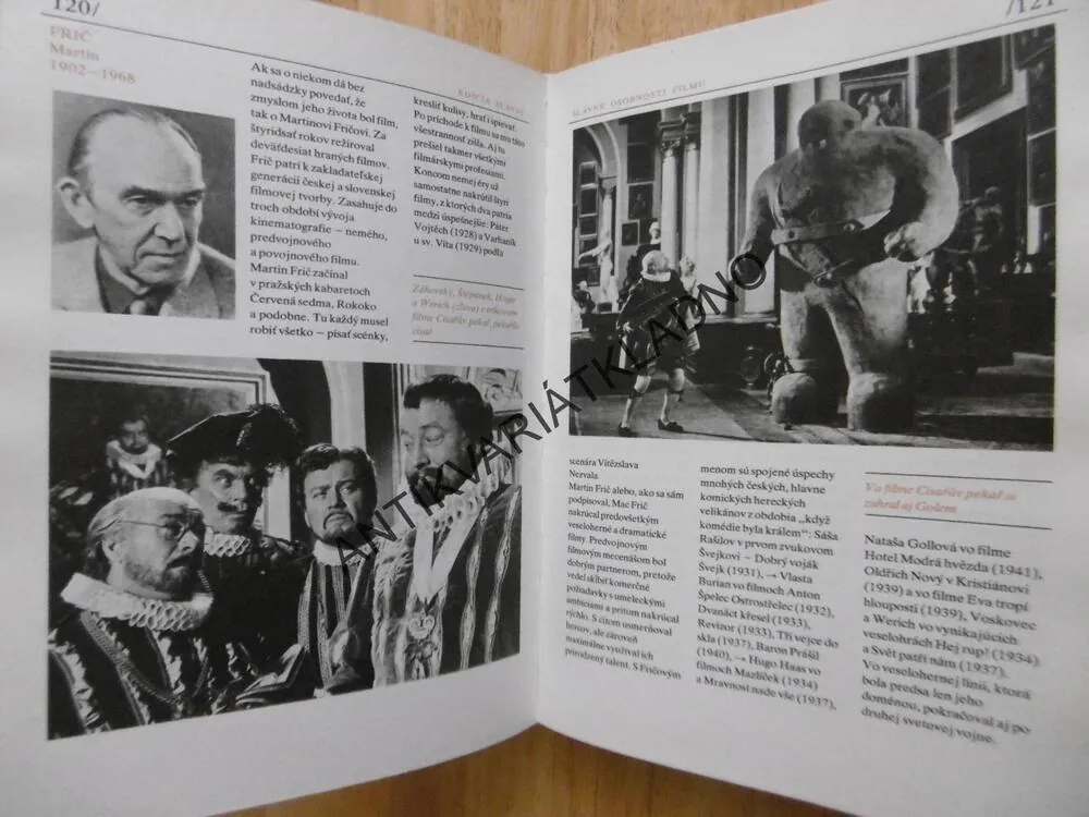 SLÁVNE OSOBNOSTI FILMU, LADISLAV VOLKO, **an