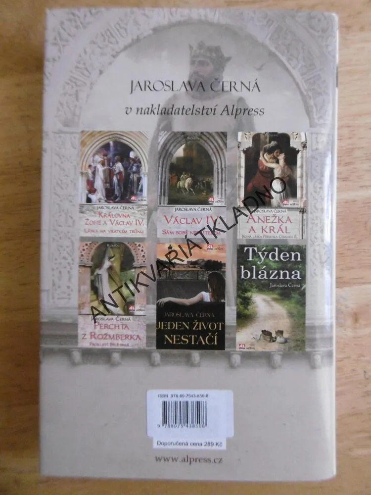 VLADISLAV II., JAROSLAVA ČERNÁ,  **an