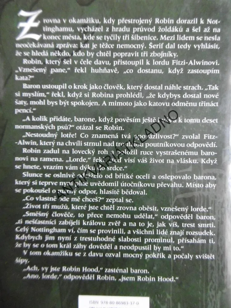 ROBIN HOOD, ALEXANDER DUMAS, **an