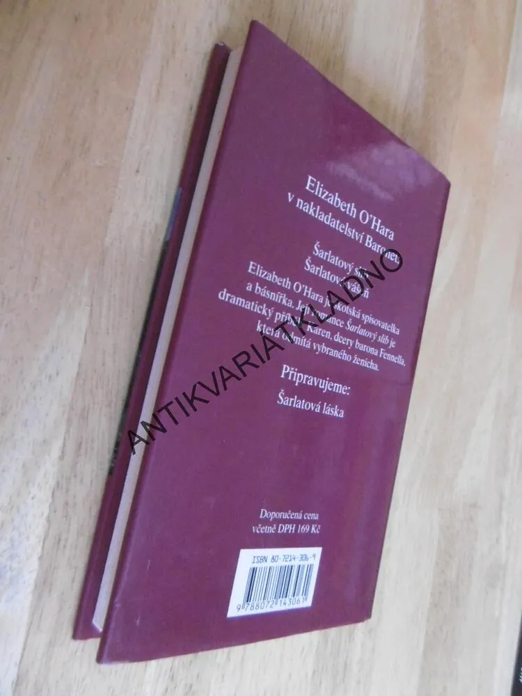 ŠARLATOVÝ VÁŠEŇ, ELIZABETH O´HARA, **an