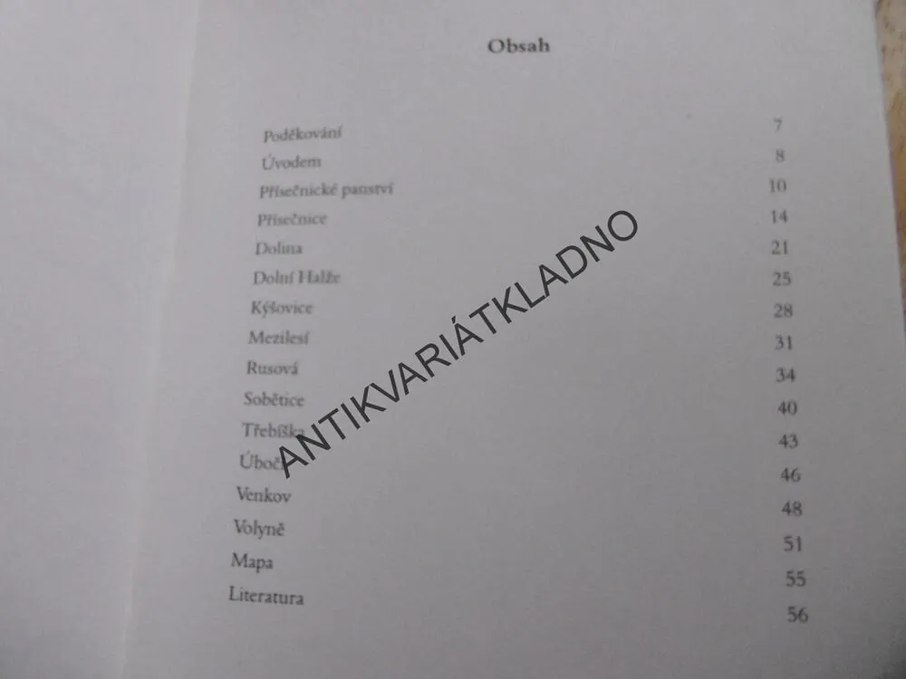 ZANIKLÉ OBCE CHOMUTOVSKA V., ZDENA BINTEROVÁ