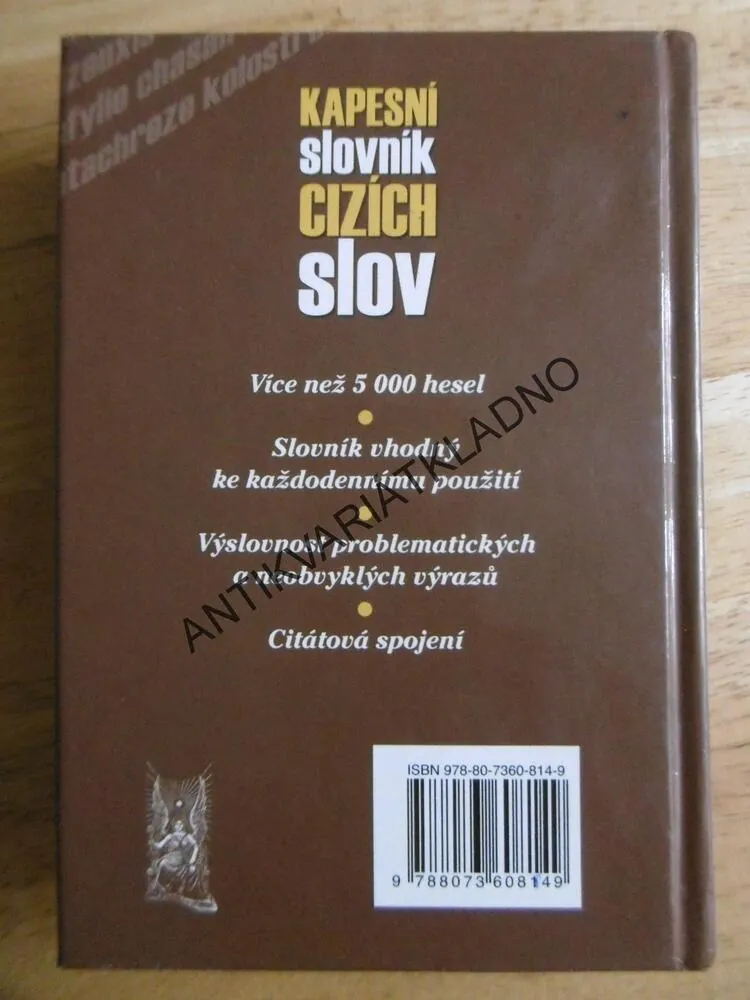 KAPESNÍ SLOVNÍK CIZÍCH SLOV, 