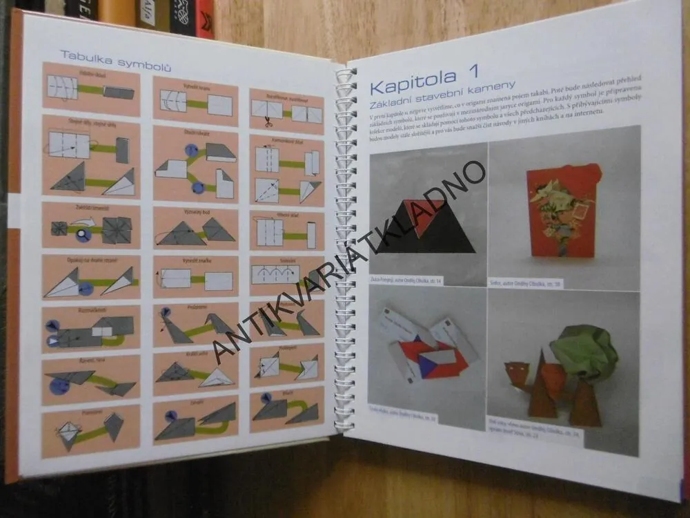 ORIGAMI SKLÁDÁNÍ Z PAPÍRU, ONDŘEJ CIBULKA, HOBBY, **an