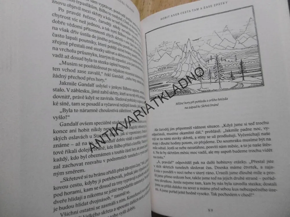 HOBIT ANEB CESTA TAM A ZASE ZPÁTKY, J.R.R. TOLKIEN, **an