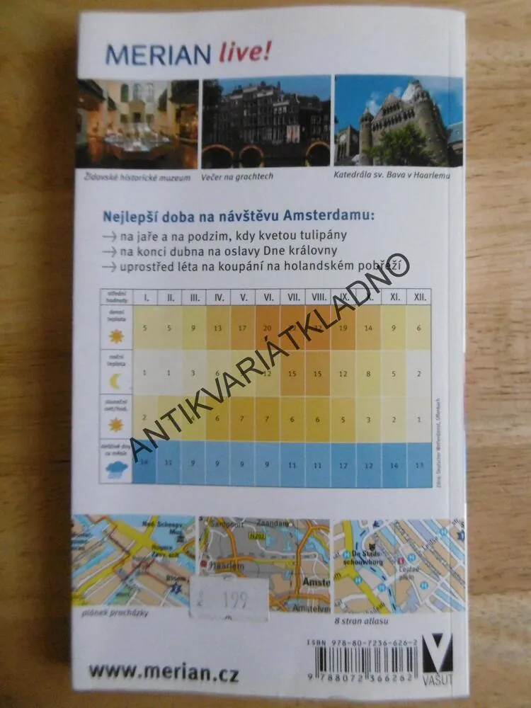 AMSTERDAM, HOLANSKO, NIZOZEMÍ, PRŮVODCE MERIAN LIVE, **an