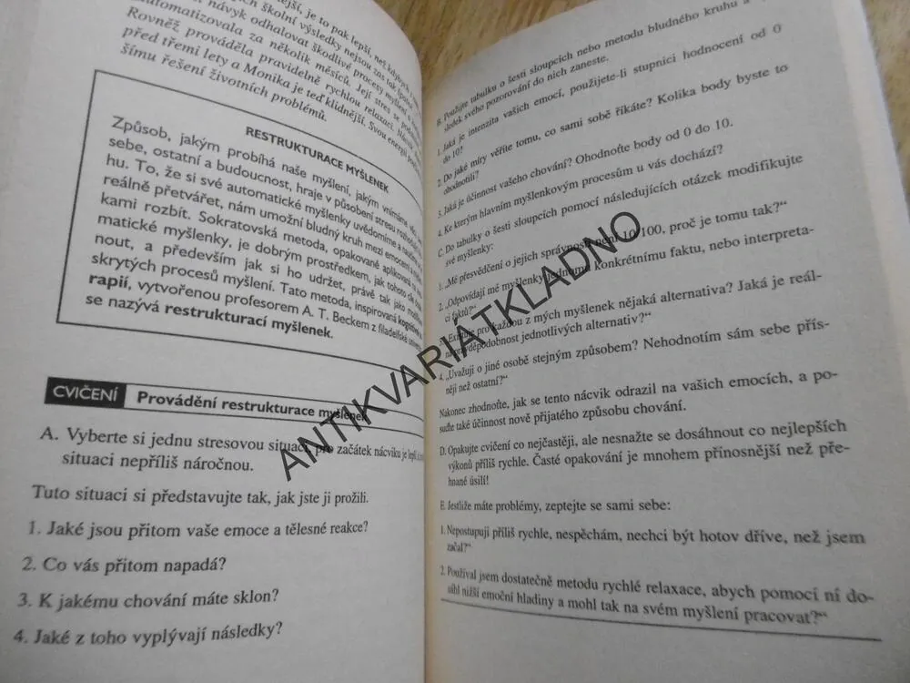 JAK ZVLÁDAT STRES, METODY A CVIČENÍ, CHARLY CUNGI, **an