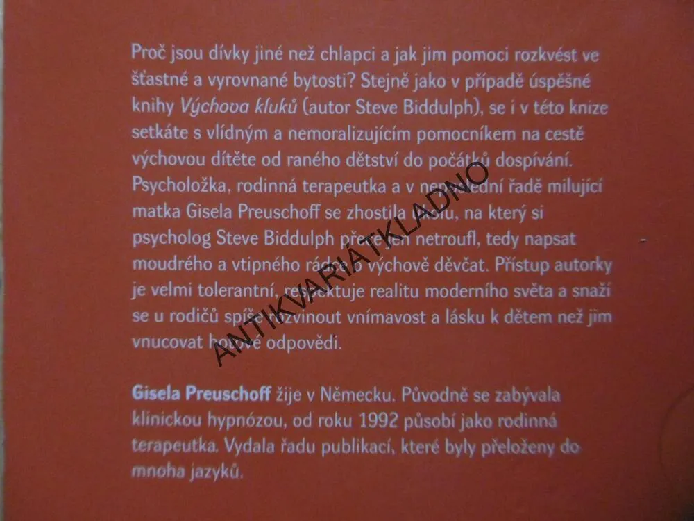 VÝCHOVA DÍVEK, GISELA PREUSCHOFF, **an
