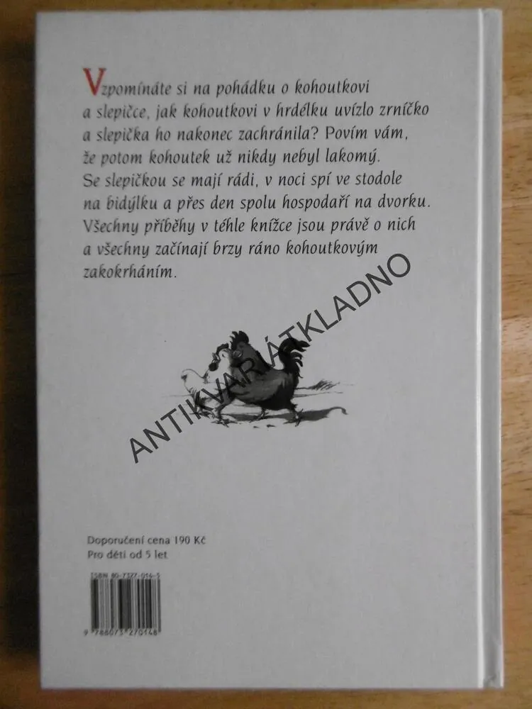 POHÁDKY O KOHOUTKOVI A SLEPIČCE, MICHAL ČERNÍK, **an