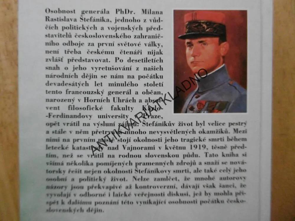 ŠTEFÁNIK A ČESKOSLOVENSKO, J.J DUFFACK, **an
