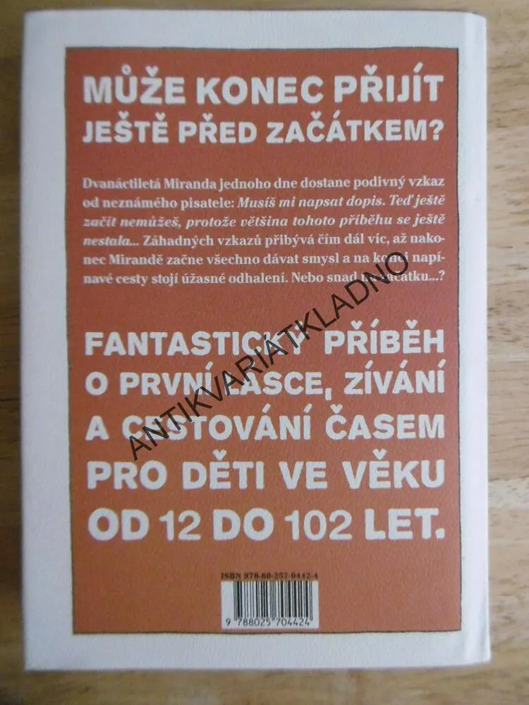 AŽ VČERA DORAZÍŠ, REBECCA STEADOVÁ, **AN