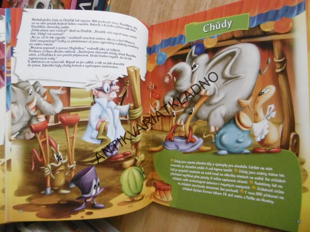 PROFESOR CHYTROLÍN A JEHO PŘÁTELÉ, VÍTEJTE V CIRKUSU, , **an
