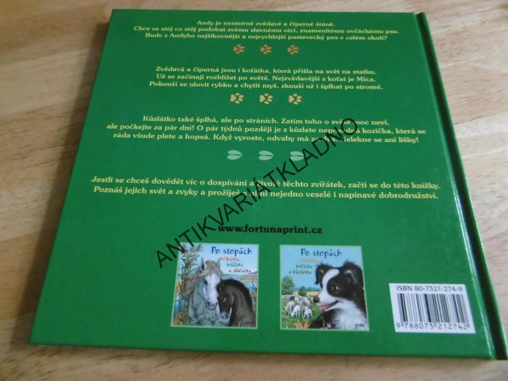 PO STOPÁCH, ŠTĚNÁTKA, KOŤÁTKA A KŮZLÁTKA, **AN