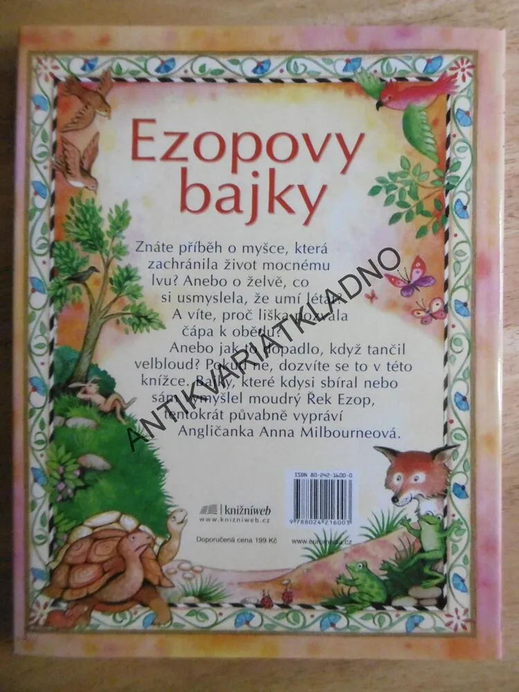 EZOPOVY BAJKY, ANNA MILBOURNEOVÁ,  **an